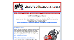 Desktop Screenshot of glssmallenginerepair.com